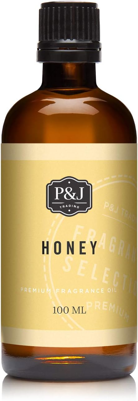 P&J Fragrance Oil - Honey Scented 100ml - Candle Scents, Soap Making, Diffuser Oil, Fresh Scents - Bloomnest