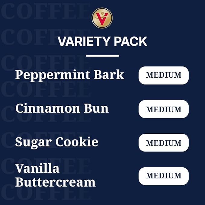 Victor Allen's Coffee Winter Wonderland Variety Pack, 96 Count, Single Serve Coffee Pods for Keurig K-Cup Brewers - Bloomnest