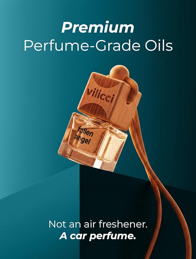Vilicci Fallen Angel Car Air Freshener – Long Lasting Car Diffuser | Vegan & Cruelty-Free Oil Ingredients | Refreshing & Odor Eliminating Car Perfume | Lasts up to 120 Days - Bloomnest