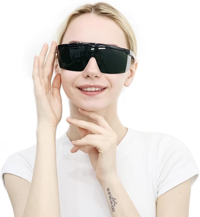 LaserPair IPL Safety Glasses Eye Protection, High Cost Performance Laser Hair Removal & IPL Glasses for Elight SHR 200-1400nm, Laser Engraving Protective Laser Glasses - Bloomnest