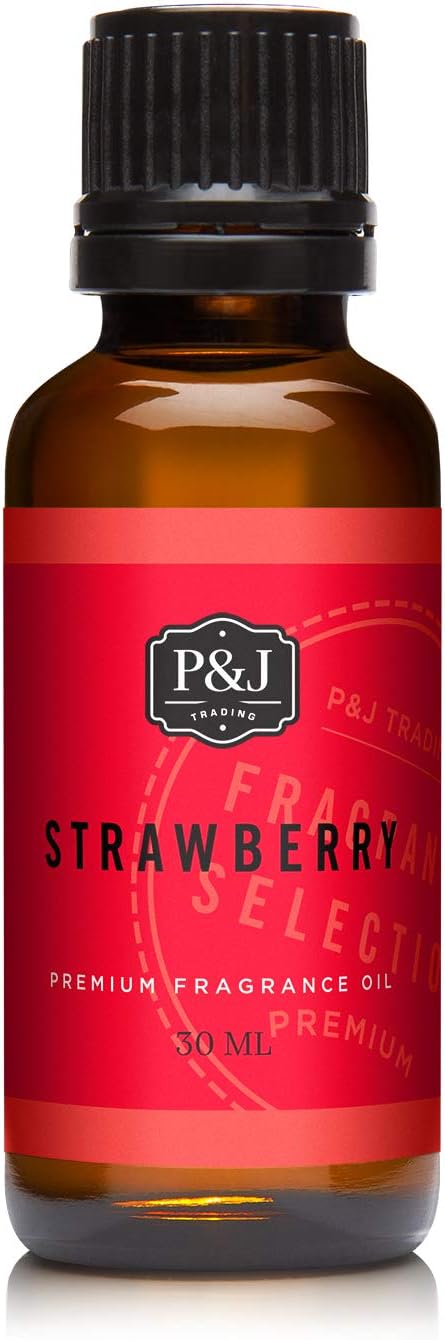 P&J Trading Fragrance Oil | Strawberry Oil 30ml - Candle Scents for Candle Making, Freshie Scents, Soap Making Supplies, Diffuser Oil Scents - Bloomnest