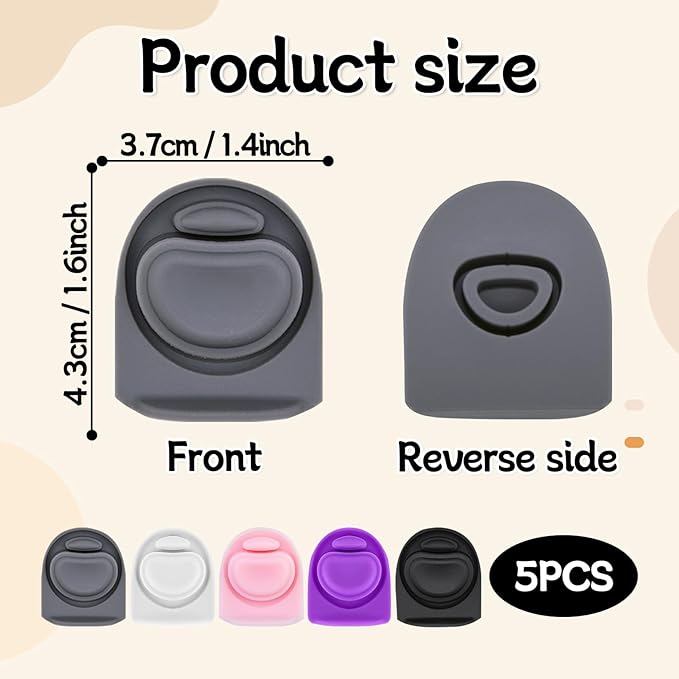 5pcs Replacement Stopper Seal Compatible with Owala FreeSip 24oz 32oz,Water Bottle Lid Insert Cap Rubber Seal Parts for Owala 16/19/24/32/40oz Spout Gasket Mouth piece Accessories F9 Frokolla