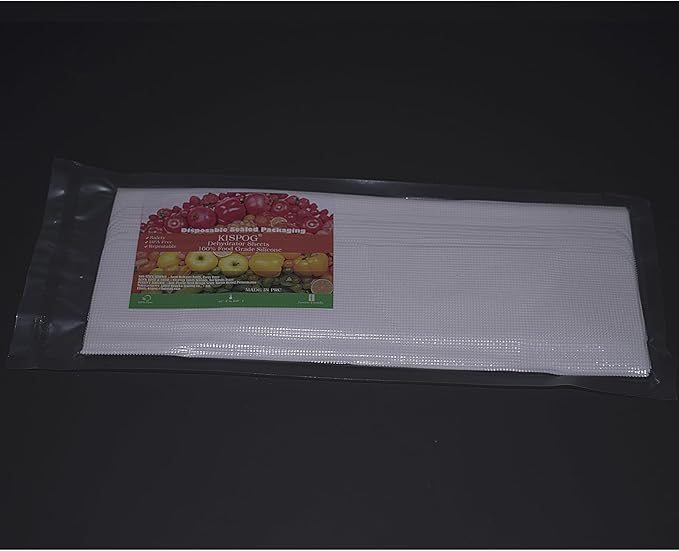Non-Stick Silicone Dehydrator Liners: 15x15 inch for Excalibur BPA-Free Easy Clean Reusable Mesh Sheets for Healthy Snacks 10-Pack - Bloomnest