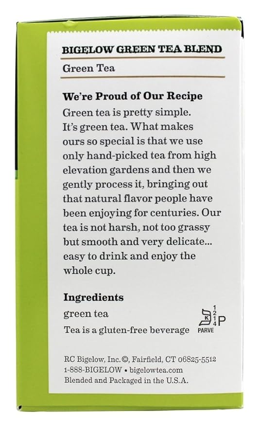 Bigelow Classic Green Tea 1.82 Ounce (Pack of 6) Case of Unopened - Bloomnest