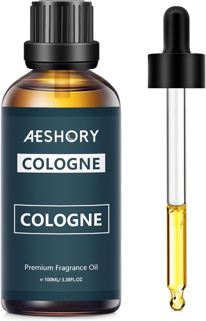 Cologne Fragrance Oil 3.38FL.OZ - Aromatherapy Essential Oils for Diffusers for Home, Cologne Scented Oils for Massage, Soap Candle Making Scents - 100ML - Bloomnest