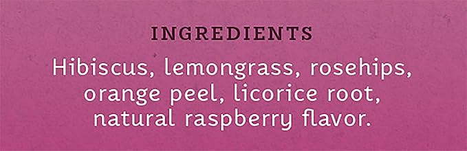Stash Tea Wild Raspberry Hibiscus Herbal Tea, 6 Boxes of 30 Tea Bags Each (180 Tea Bags Total) - Bloomnest