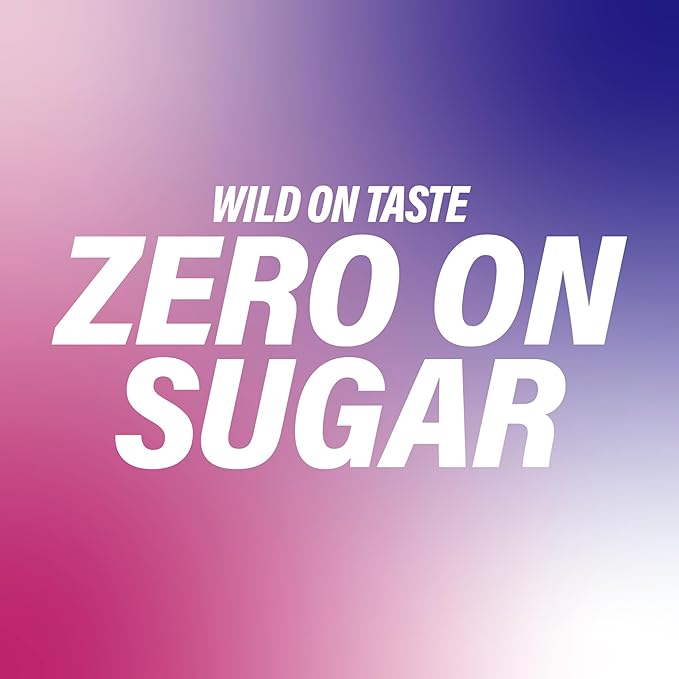 GURU ZERO SUGAR Wild Berry Organic Energy Drink with Plant Based Natural Caffeine from Green Tea, Coconut Water, Prebiotic, Zero Added Sugars, Gluten Free & Vegan, Pre Workout, 140MG Caffeine, 12 Oz (Pack of 24) - Bloomnest