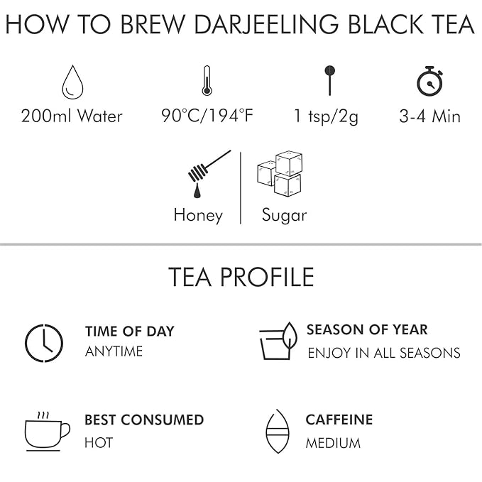 Octavius Indian Tea Collection in Handcrafted Pouches - 225 Gm | Assorted 3 Black Loose Leaf Teas | Indian Masala, Darjeeling, Assam | Premium Gift Box | 3 X 75 Each (2.64oz) - Bloomnest