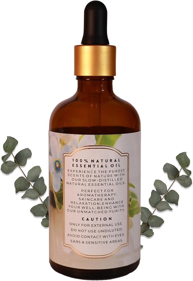 Luxurious Eucalyptus Essential Oil by Enhanced Essentials|Highly Concentrated,Organic & Slow Distilled Oils for Home,Diffusers,Bath,Gifting,Soap & Candle Making|Ideal for Business| 3.38 fl oz (100 ml) Bloomnest