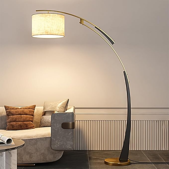 Nordic Fishing Floor Lamp Modern Family Living Room Beside The Sofa Creative LED Decorative Standing Light (Y) - Bloomnest