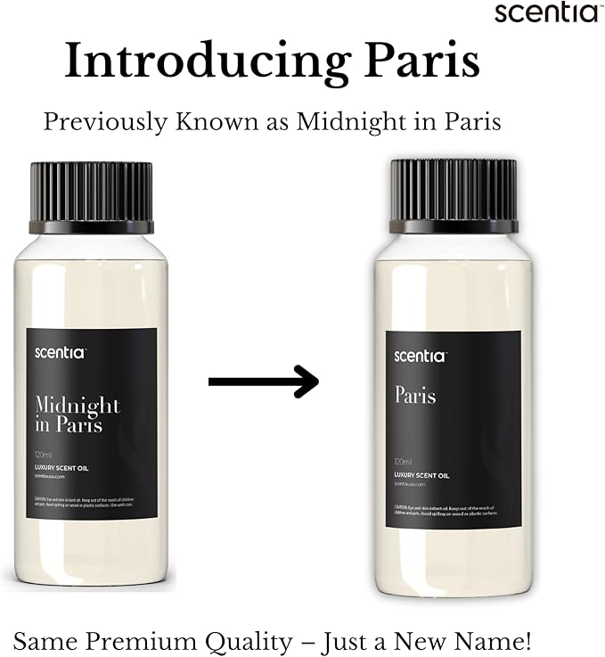 Scentia Hotel Diffuser Oil Inspired by The Hotel Costes Paris Scent - 50 mL 1.69 fl oz - Fragrance Oil Blend Rose,Clove &Sandalwood for Aromatherapy Diffuser & Humidifiers -Paris - Bloomnest