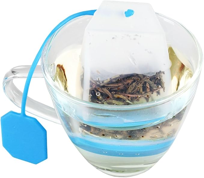 6 Pack Silicone Tea Infuser, FineGood Tea Bags Tea Infuser for Loose Tea Reusable Tea Filter Strainer - Bloomnest