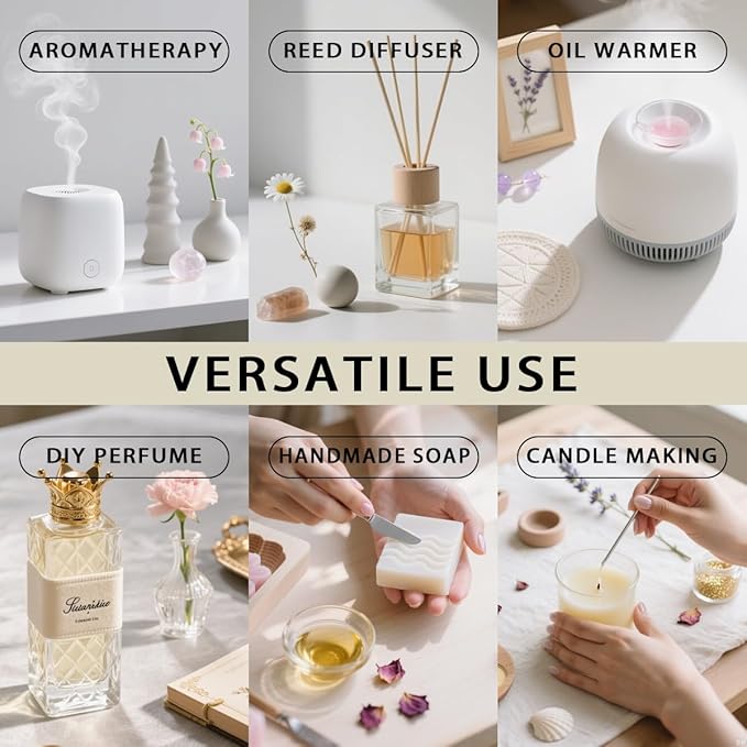 Magnolia Essential Oil, Magnolia Oil 16 Fl Oz 480 ML for Diffuser Humidifier Yoga Cleaning DIY Candle Soap Making Perfume Gift for Women Essential Oils - Bloomnest