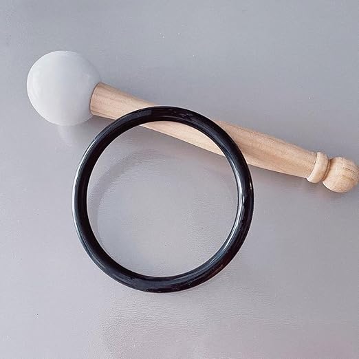 SUPVOX Sound Bowl Rubber Ring 4.05 Inch Meditation Singing Bowl Washer for Buddhist Use Durable Music Instrument Accessory Mat - Bloomnest