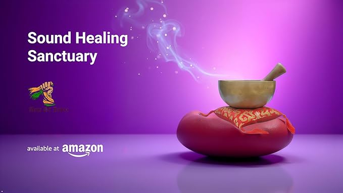 Handcrafted Tibetan Singing Bowl Set – 7" Sound Bowl for Meditation, Sound Healing & Yoga – Healing Instrument with Wooden Striker & Cushion – Authentic ArtsOfIndia