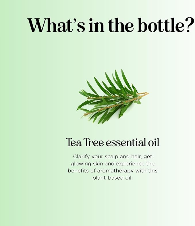 Pure Tea Tree Oil for Hair Skin and Nails - 100% Pure Undiluted Tea Tree Essential Oil with Dropper for Topical Uses Aromatherapy Diffusing and Home and Beauty DIYs - Vegan and Cruelty Free (1 Fl Oz) - Bloomnest