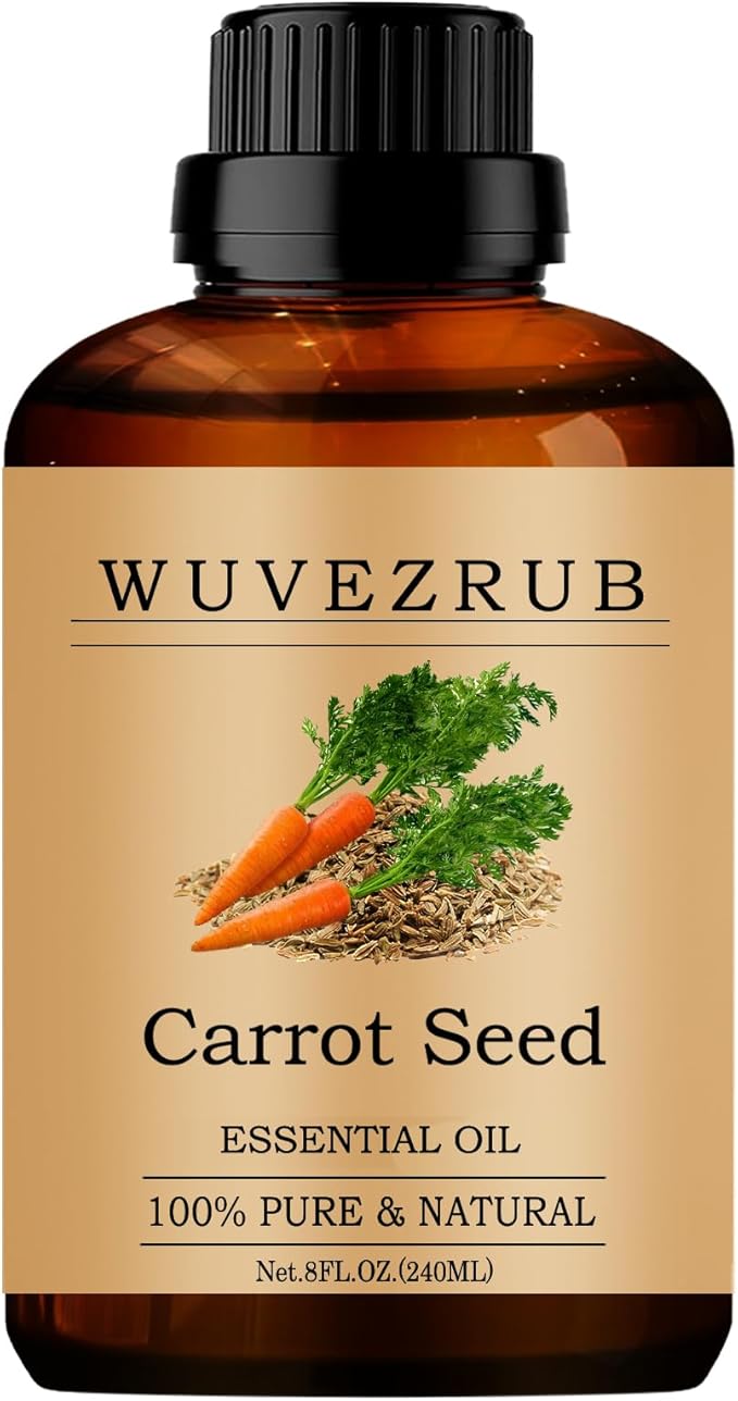 Carrot Seed Essential Oils, 240ML 100% Pure and Natural Essential Oil for Aromatherapy Diffuser - Carrot Seed /8 Fl Oz - Bloomnest