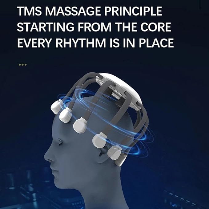 Head Massager, Electric Scalp Massager,Octopus Head Massagers Scalp,Electric Scalps Massagers with 10 Vibrating Points, 5 Modes and Smart Timing, Relieves Scalps Pressure RJSQAQE