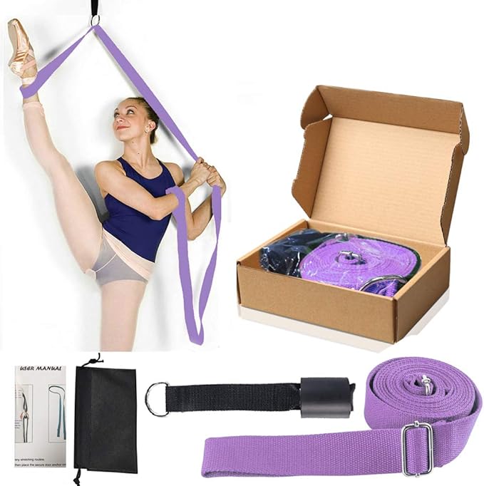 Leg Stretcher, Door Flexibility & Stretching Leg Strap - Great for Ballet Cheer Dance Gymnastics or Any Sport Leg Stretcher Door Flexibility Trainer Premium Stretching Equipment - Bloomnest