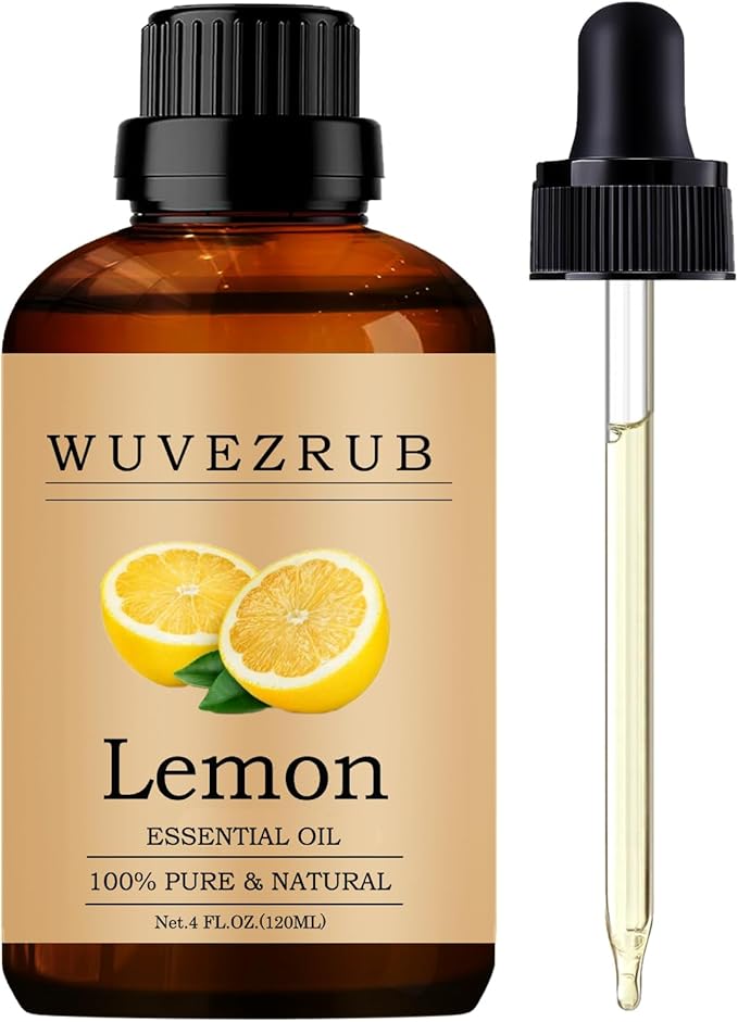 Lemon Essential Oil - 120ML Pure and Natural for Aromatherapy Diffuser - 4 Fl Oz - Bloomnest