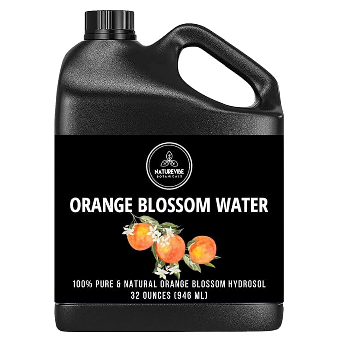 Naturevibe Botanicals Orange Water 32 Ounces | 100% Pure and Natural | Great for Skin Care and Hair Care - Bloomnest