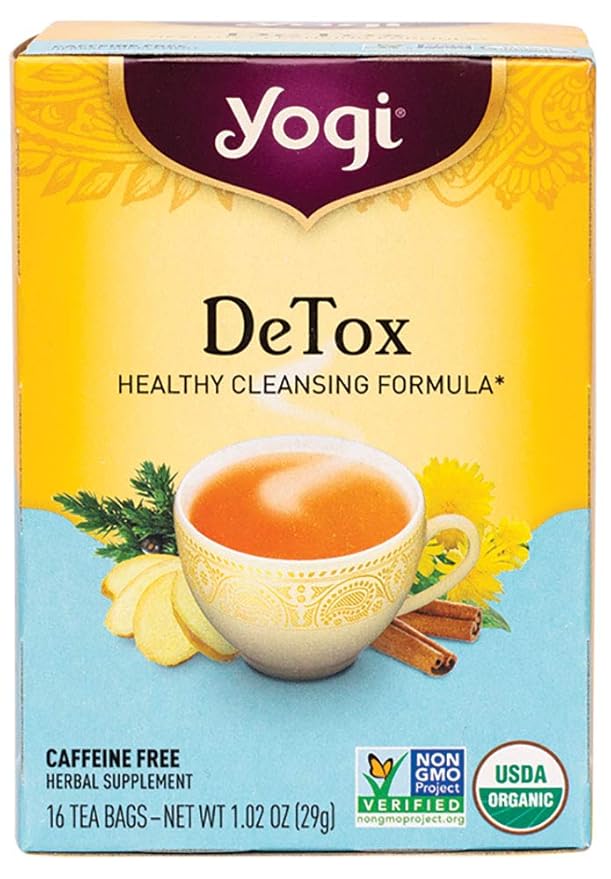 Yogi Organic Detox Tea, 16 ct - Bloomnest