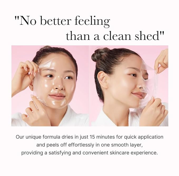 medicube Wrapping Mask Collagen Overnight Peel Off Facial Mask | Elasticity & Hydration Care, Reduces Sagging & Dullness | Hydrolyzed Collagen For Glowing Skin | Korean Skin Care, 2.53 fl.oz - Bloomnest