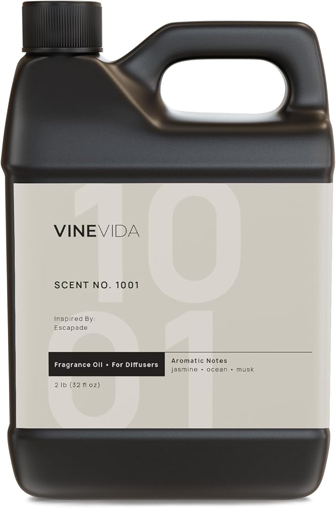 VINEVIDA (32oz) Hotel Fragrance Collection Diffuser Oil - Hotel Scents Diffusers for Home - Cold Air Diffuser Oil - Hotel Scent Essential Oil - Scent No.1001 Inspired by Ritz Carlton Hotel VINEVIDA