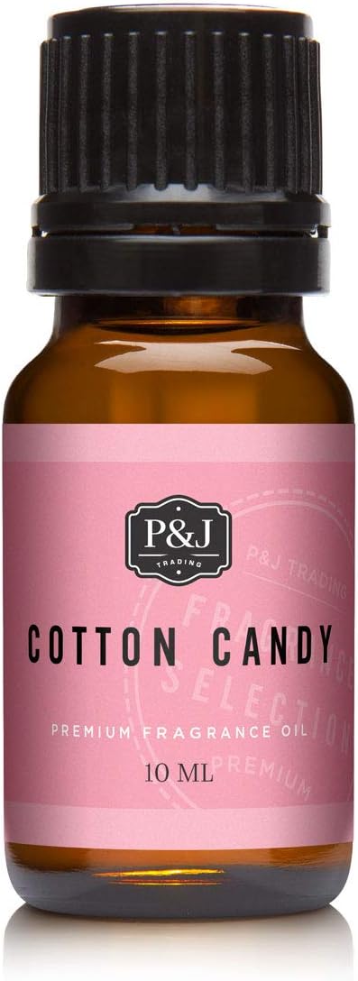 P&J Trading Fragrance Oil | Cotton Candy Oil 10ml - Candle Scents for Candle Making, Freshie Scents, Soap Making Supplies, Diffuser Oil Scents - Bloomnest