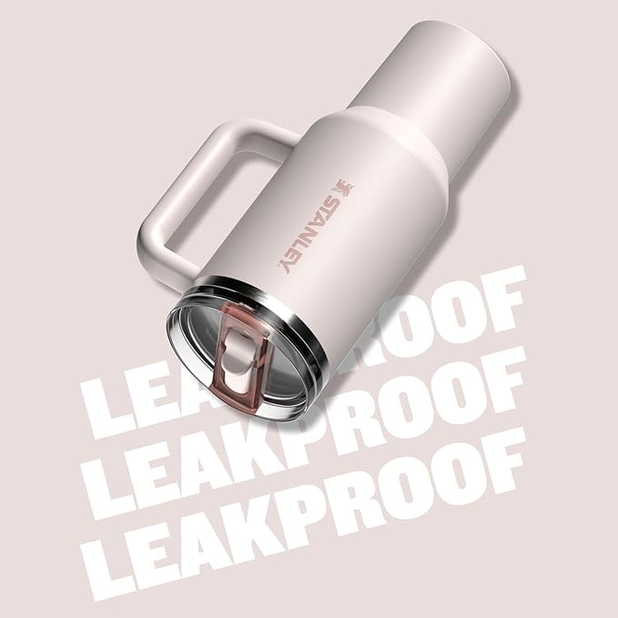 STANLEY Quencher ProTour Flip Straw Tumbler with Leakproof Lid | Built-In Straw & Handle | Cupholder Compatible for Travel | Insulated Stainless Steel Cup | BPA-Free