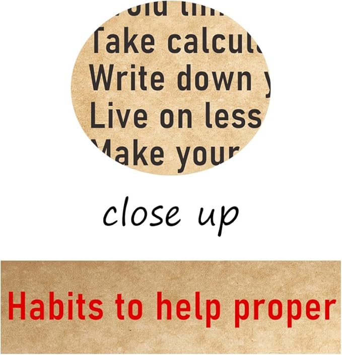 Motivational Poster Inspirational Wall Art for Office Habits to help proper Grow up Inspiring Canvas Painting Prints Wall Pictures for Living Room Bedroom Home Decor Framed Artwork [24''W x 36''H] - Bloomnest