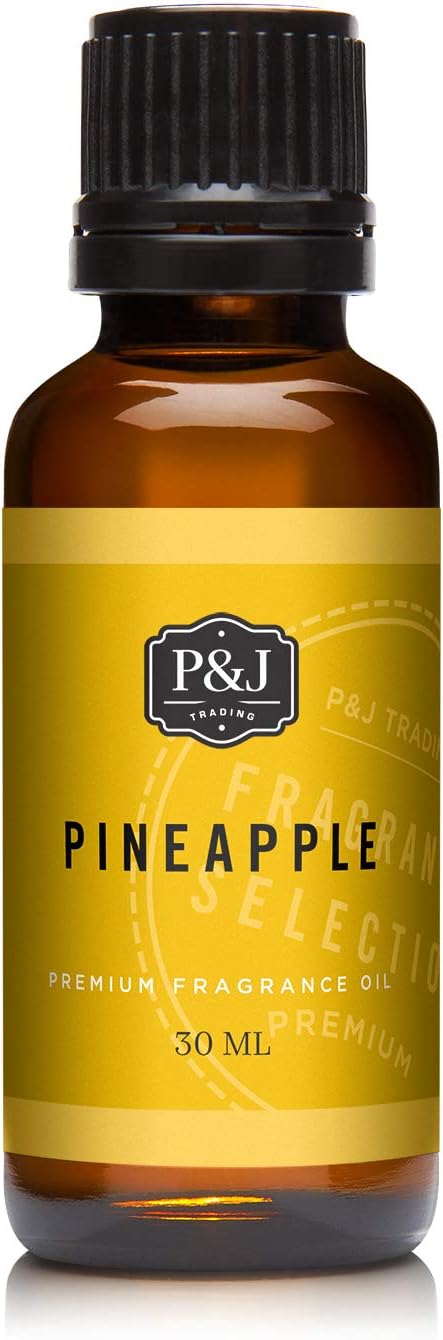 P&J Trading - Pineapple Scented Oil 30ml - Fragrance Oil for Candle Making, Soap Making, Diffuser Oil PJTrading