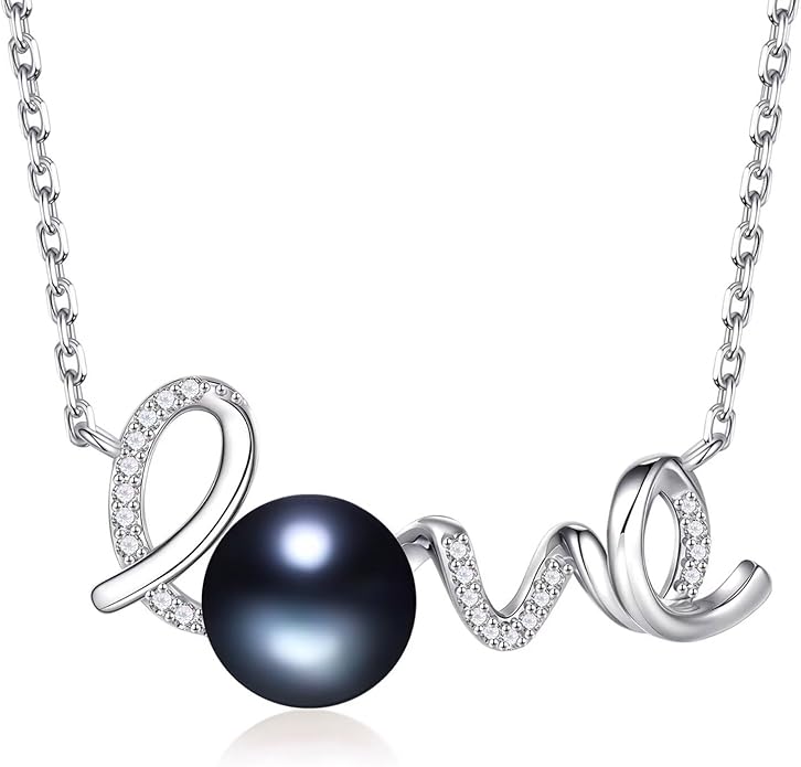 Iefil Valentines Day Gifts for Her - 10-11mm Fresh Water Pearl Necklace, Anniversary Birthday Gifts for Wife Girlfriend | Pearl Necklaces Gift for Her - Bloomnest