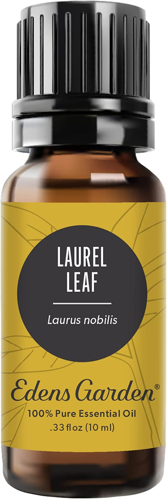 Edens Garden Laurel Leaf Essential Oil- 100% Pure Premium Grade, Undiluted, Natural, Therapeutic, Aromatherapy, The Best for Diffuser, Skin, Candle, Humidifiers 10 ml (.33 fl oz) EdensGarden