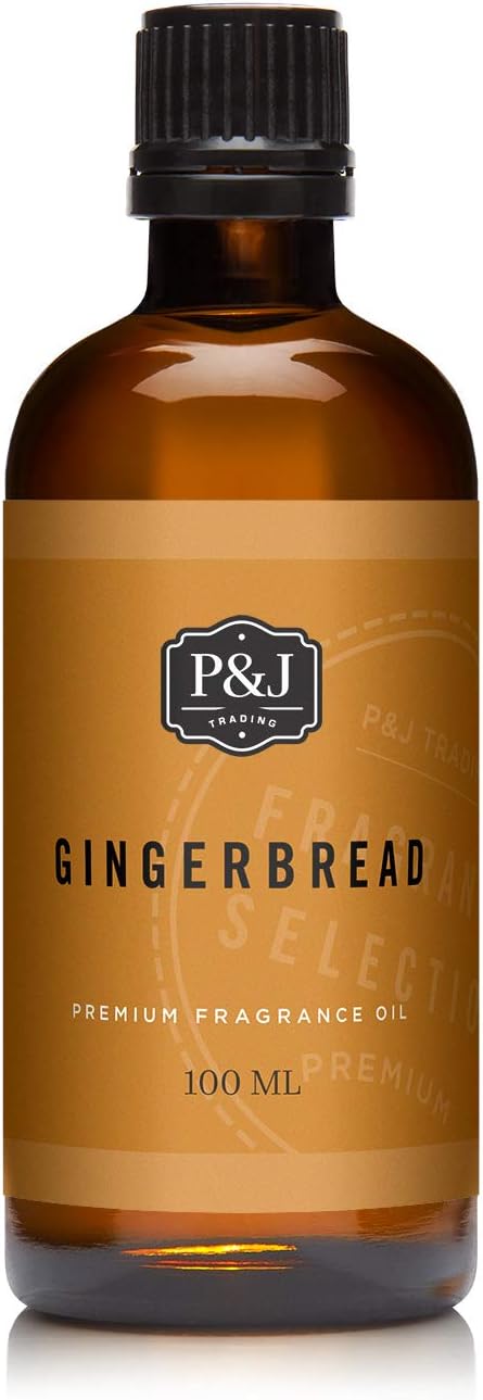 P&J Fragrance Oil - Gingerbread Scent, 100ml - Bloomnest