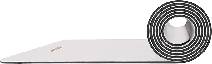 Retrospec Laguna 5mm Yoga Mat - Fitness Mat for Women, Men & Children, Slip-Resistant and Moisture Absorbing Exercise Mat for Home, Pilates, Yoga and Floor Workouts - Bloomnest