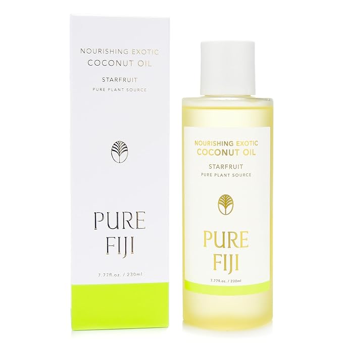 PURE FIJI Nourishing Exotic Coconut Body Oil, Starfruit (7.7 fl oz/230ml)