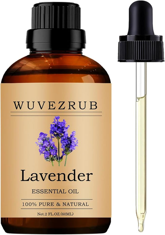 Lavender Essential Oils, 60ML Pure and Natural Essential Oil for Aromatherapy Diffuser - Lavender /2 Fl Oz - Bloomnest