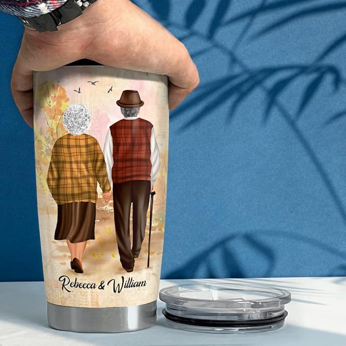 Personalized To My Husband Tumbler Custom Name 20oz 30oz Tumblers with Lid Gift for Couples Husband Wife Boyfriend Girlfriend Christmas Birthday Valentine Anniversary - Bloomnest