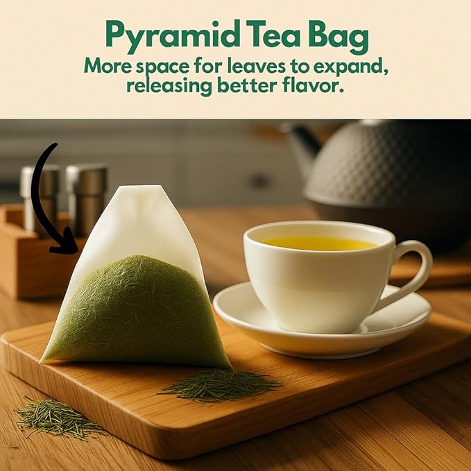 Tozzy Organic Spearmint Tea – 100 Count, Plant-Based Pyramid Tea Bags - Bloomnest