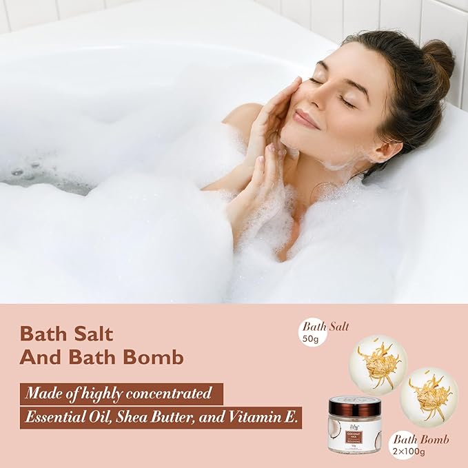 Valentines Day Gifts Gift Basket for Women –18Pcs Bath and Body Gift Set for Mom Spa Basket Set Spa Kit Bath Gifts Set | Self Care, Birthday, Christmas, Mothers Day Bath Gift Baskets Set for Her