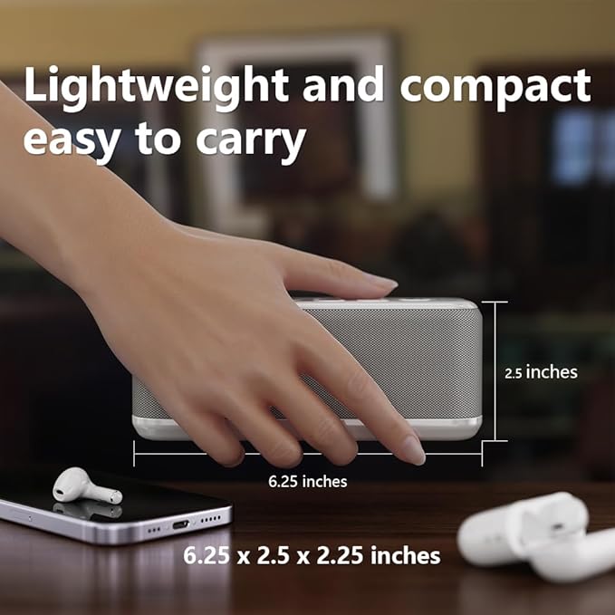 OnLyee White Noise Sound Machine with Bluetooth Speaker, 15 Soothing Sounds, Office Privacy & Noise Canceling, 3000mAh Rechargeable Battery, Auto-Off Timer & 8-Level Volume– Ideal for Baby