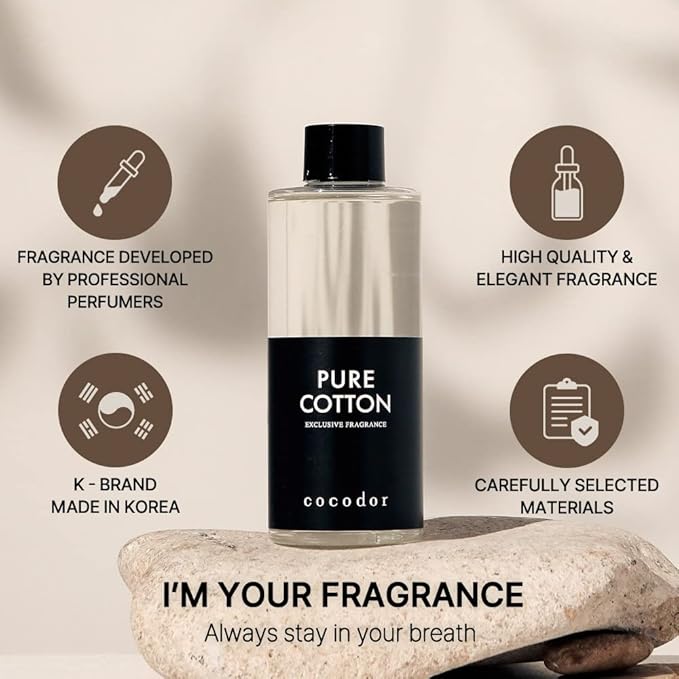 COCODOR Reed Diffuser Oil Refill/Freesia&Pear /200ml / 1 Pack/Aromatherapy, Home Fragrance, Scented Oils, Oils for Reed Diffuser, Bathroom Home Decor - Bloomnest