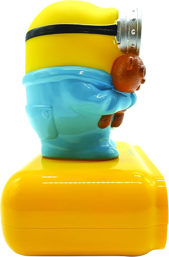 LEXiBOOK - Minions - Bob Digital Alarm Clock with Night Light - Snooze Function - Minions Sound Effects - for Children/Kids - Luminous Clock with Bob, Yellow/Blue - RL800DES - Bloomnest