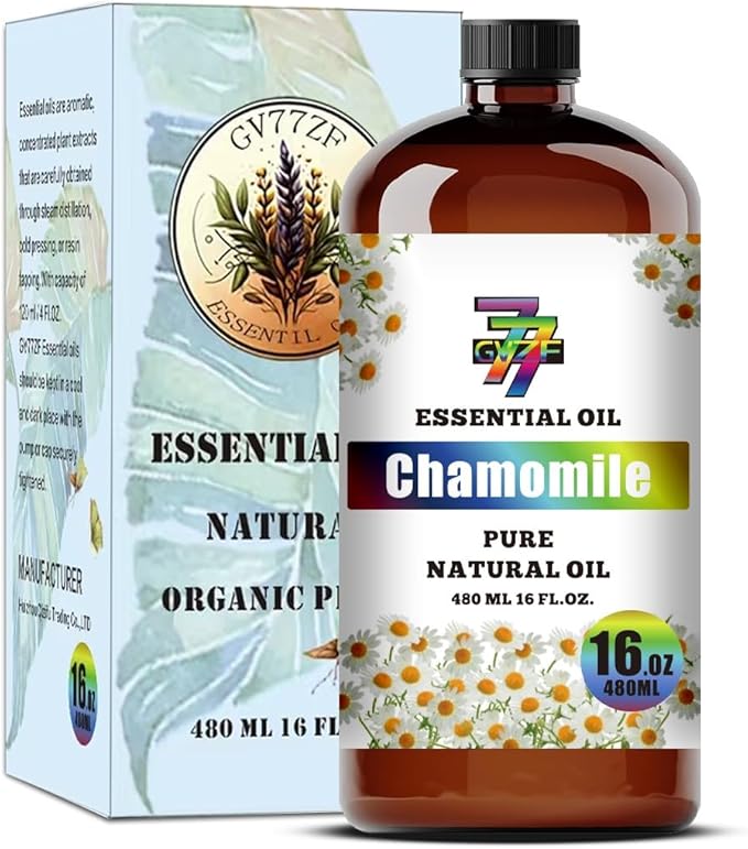 Chamomile Essential Oil (16 oz / 480 ml) – Chamomile Oils for diffusers, humidifiers, Home Baths, Cleaning Products, Yoga, DIY Soaps and DIY Scented Candles - Bloomnest