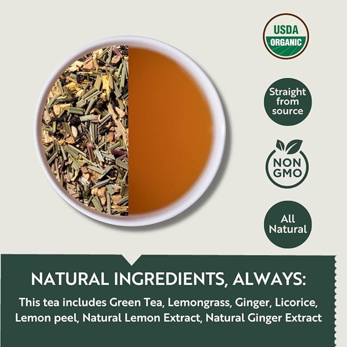 Luxmi Estates Citrus Sky Green Tea 100gm Tin | Certified Organic Darjeeling Green Tea - Bloomnest