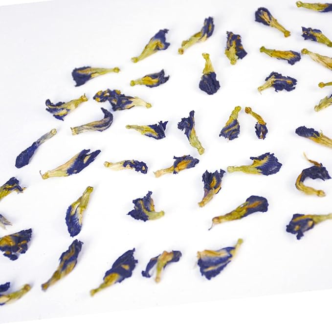TIAN HU SHAN Butterfly Pea Flower Tea, Butterfly Pea Flowers Loose Leaf, 100% Natural Herbal Tea, 4 Ounce (Pack of 1) - Bloomnest