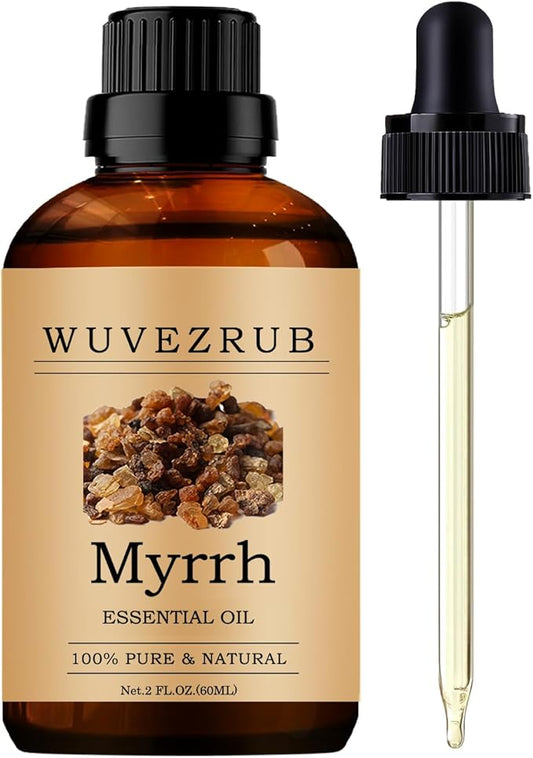 Myrrh Essential Oils, 60ML Pure and Natural Essential Oil for Aromatherapy Diffuser - Myrrh /2 Fl Oz - Bloomnest