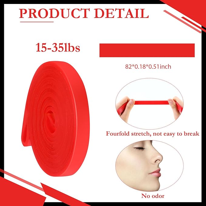 8 Pcs Resistance Bands Pull up Bands Pull up Assistance Bands Exercise Workout Bands for Working Out Muscle Training Physical Therapy Muscle Training Men and Women - Bloomnest