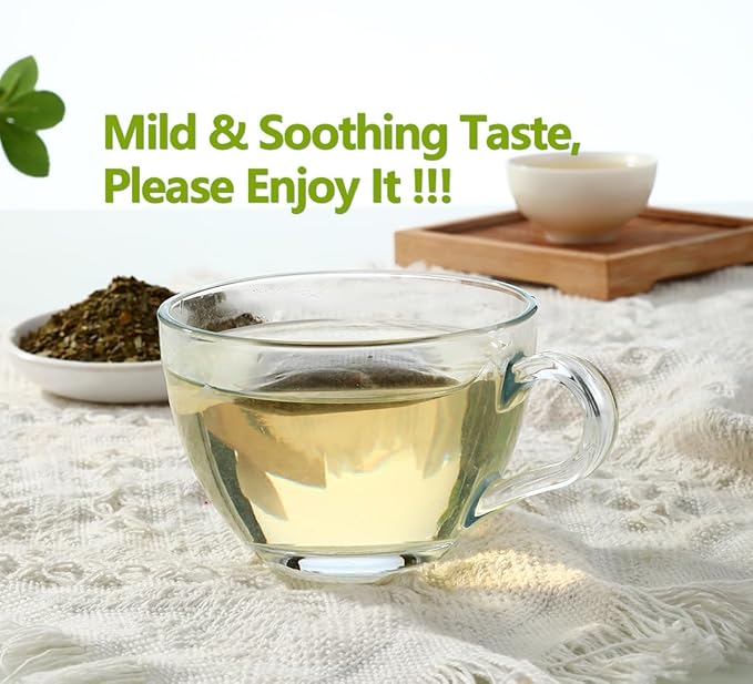 Premium 40 Ginkgo Biloba Tea Bags, Made with 100% Natural Ginkgo Biloba Leaves, No Additives & Caffeine Free. - Bloomnest